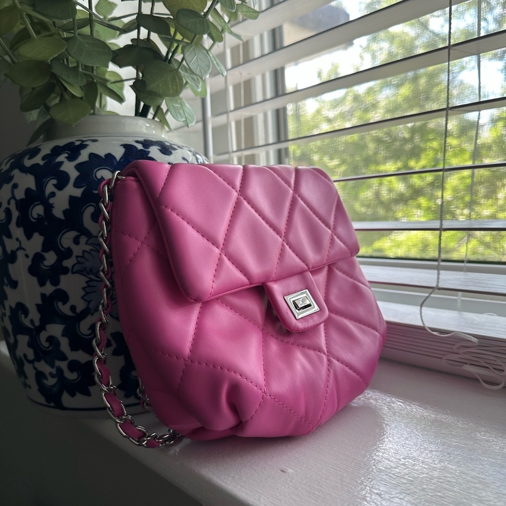 Pink Quilted Bag - Picture 4 of 4